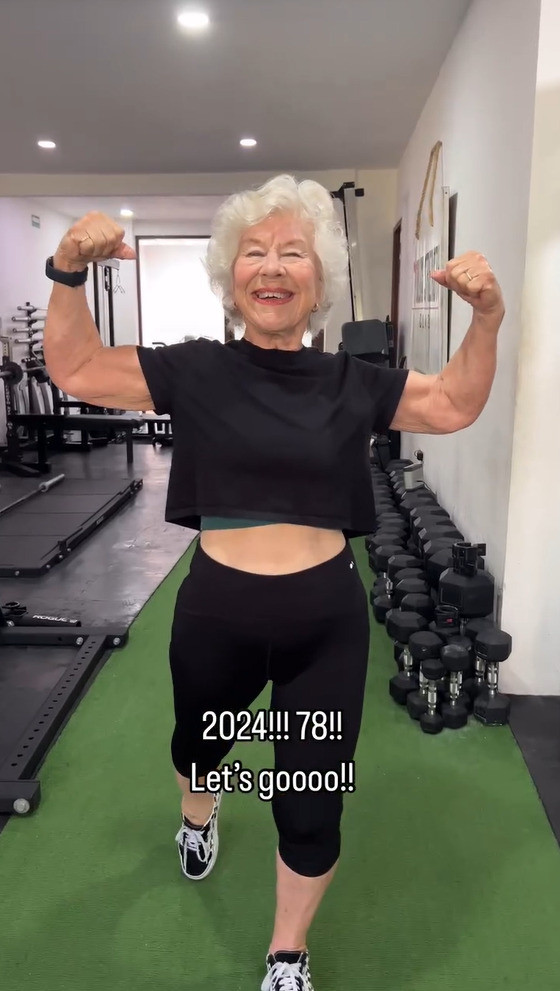 体重90キロ、70代おばあちゃんがフィットネスをはじめ→7年後
