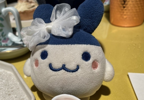 ぬいぐるみとご飯