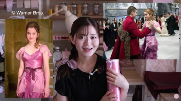 ハーマイオニーのドレス