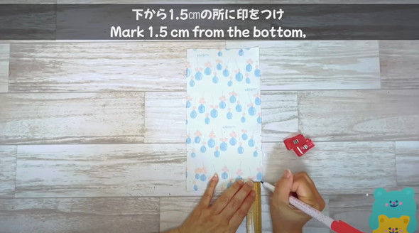 ハギレでリップケースを作る