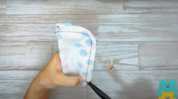 ハギレでリップケースを作る