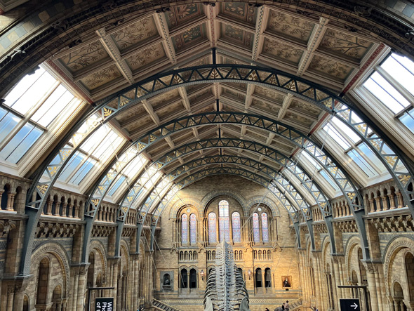 ロンドン自然史博物館 宝石 展示 岩石 鉱物