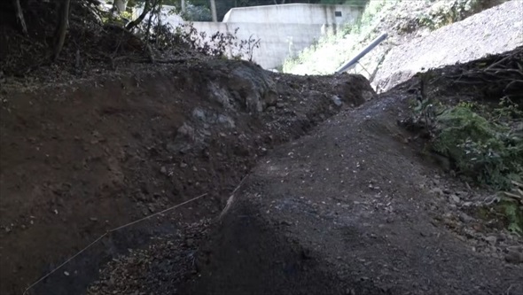 災害を防ぐ流路を作る動画