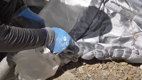 災害を防ぐ流路を作る動画