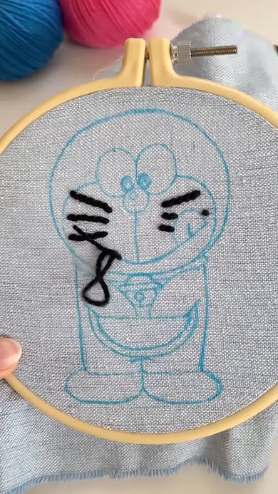 パンチニードルのドラえもん