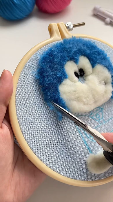 パンチニードルのドラえもん