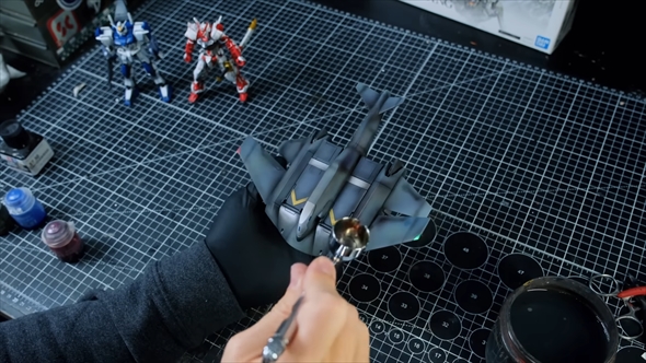 「機動戦士ガンダムSEED ASTRAY」アストレイレッドフレームのガンプラ