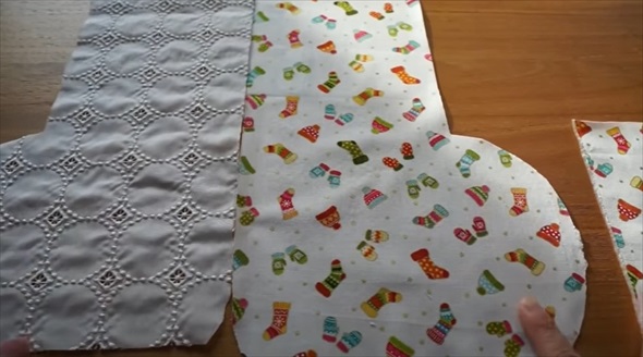 余ったハギレでクリスマスアイテム