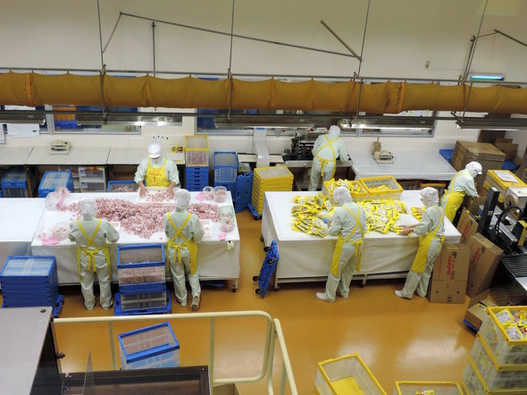 AIに描いてもらった「ブルボン本社工場」