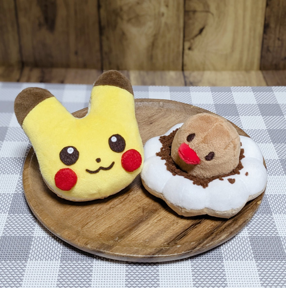 ミスド ポケモン ポン・デ・ディグダ ピカチュウドーナツ ぬいぐるみ 再現