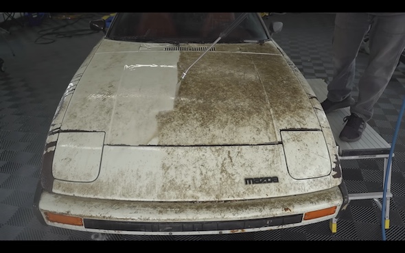 洗車 マツダ RX-7