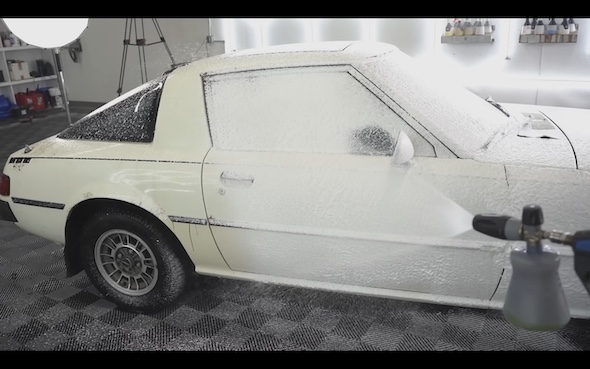 洗車 マツダ RX-7