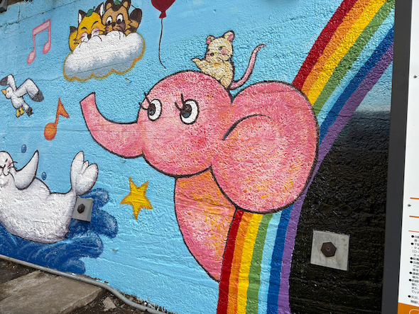 修復された壁画