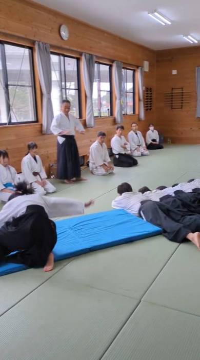 飛び越し受け身