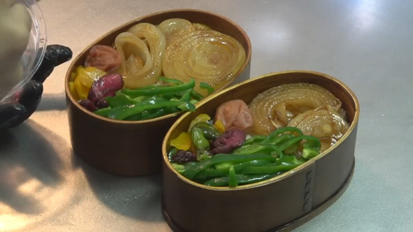 愛する妻に作る 弁当 夫 料理 大きめ アジフライ 弁当