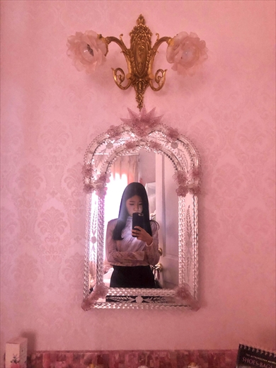 祖母の家と母の家の洗面台がデコラティブ