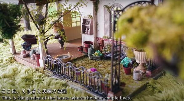 シルバニアの家をリペイント