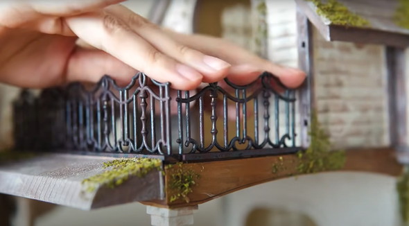 シルバニアの家をリペイント