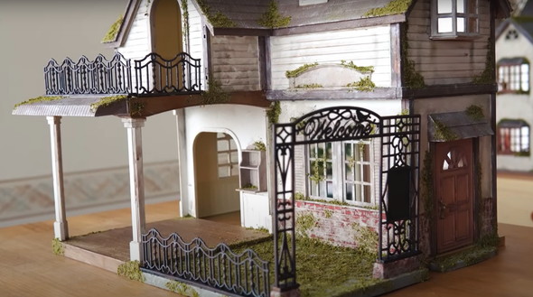 シルバニアの家をリペイント