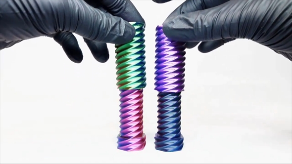 マトリョーシカみたいなネジのおもちゃ「ネジリョーシカ」