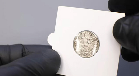 キレイにしたコインは保管