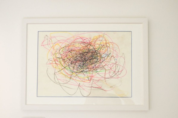 保育園児の男の子が描いた「あんぱんまん」