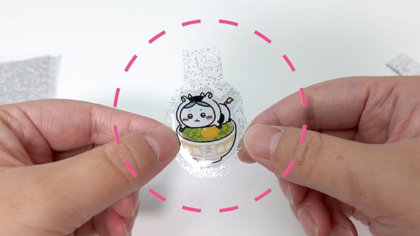 超簡単な推しキーホルダーの作り方