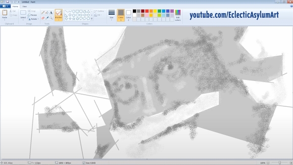 サンタクロース ペイント 写実的