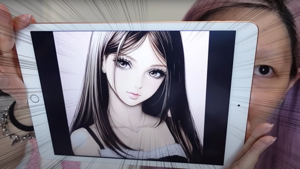 イラスト再現メイク