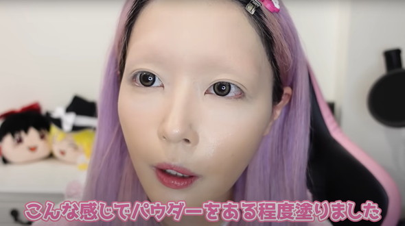 イラスト再現メイク