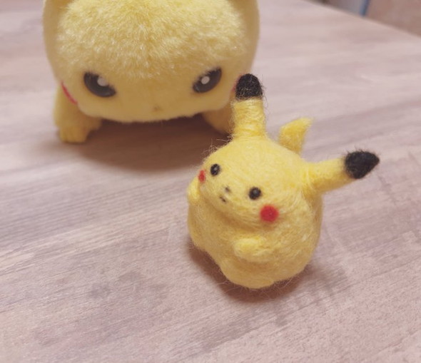 今では見かけない“激レアピカチュウ”を手作りしたら…… 驚きの
