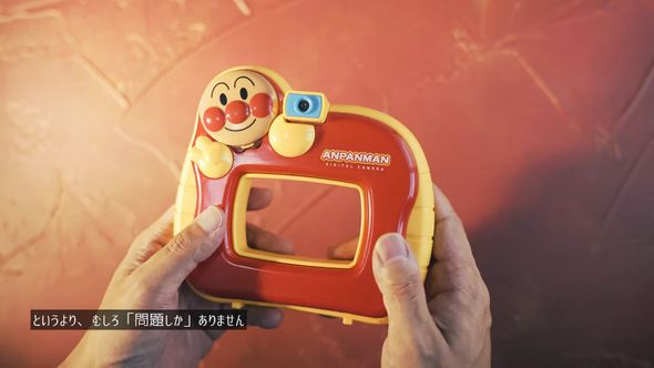 撮影機材として使うには難しい「アンパンマン はじめてデジカメ2」