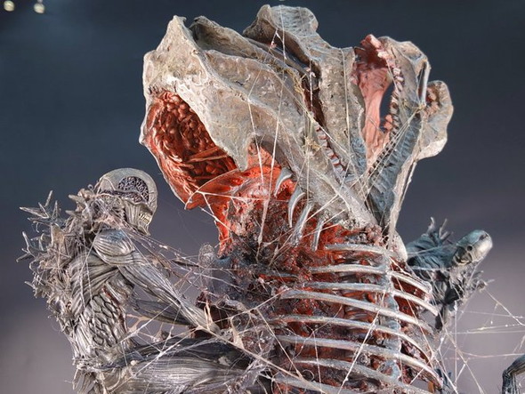 ゴジラの尻尾作った