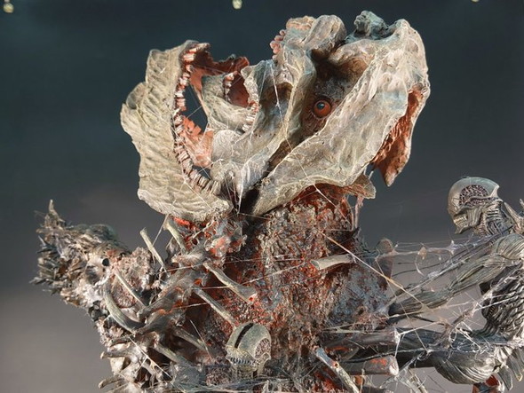 ゴジラの尻尾作った