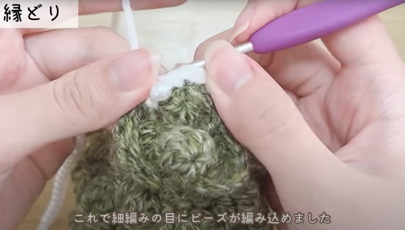 100均毛糸でクリスマスツリー
