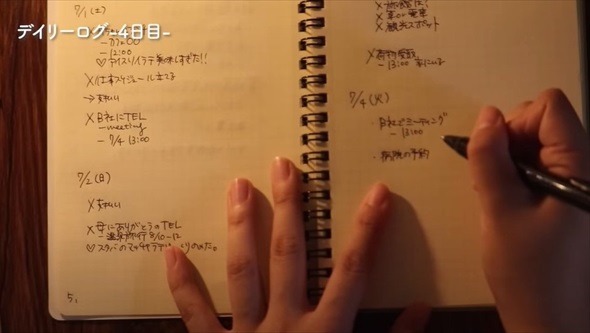 バレットジャーナル基本の書き方