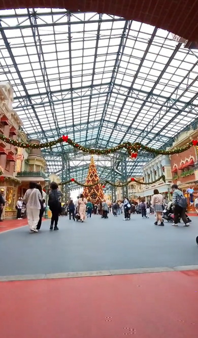 1歳娘の視点から見たディズニーランド