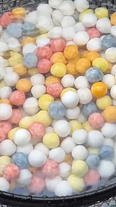 移し替えるのと合わせてハイドロボールを洗浄