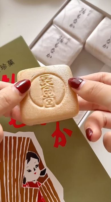 話題のスイーツ・飴もなかをシーリングスタンプで再現