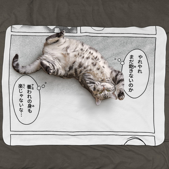 赤子が漫画みたいになるブランケットがステキなアイデア