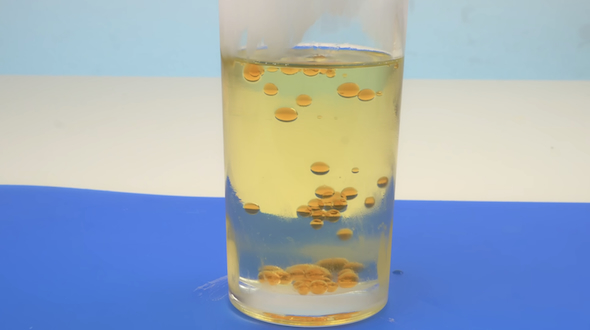 ゼラチンの“イクラ”を作る