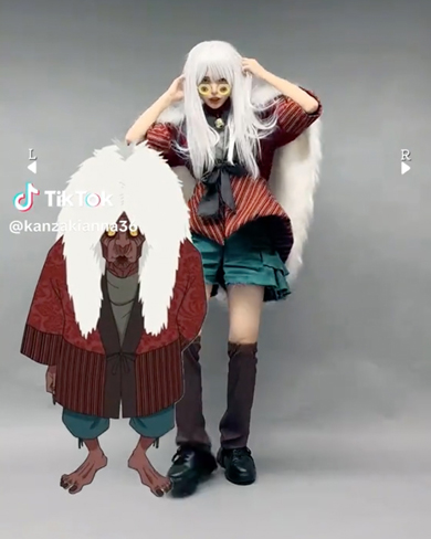 ターボババアを若者風にアレンジした衣装で踊ってみた