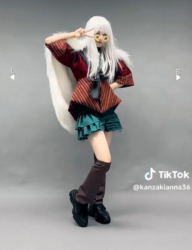 ターボババアを若者風にアレンジした衣装で踊ってみた