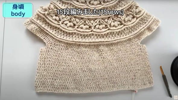 110円の毛糸10玉でセーターを作る