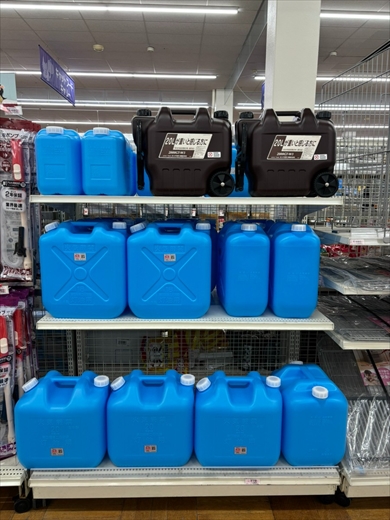 灯油用のポリタンクの地域による違い