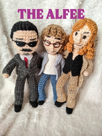 THE ALFEEのあみぐるみ