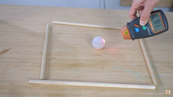 ヘロンの蒸気機関でピンポン玉を回そう