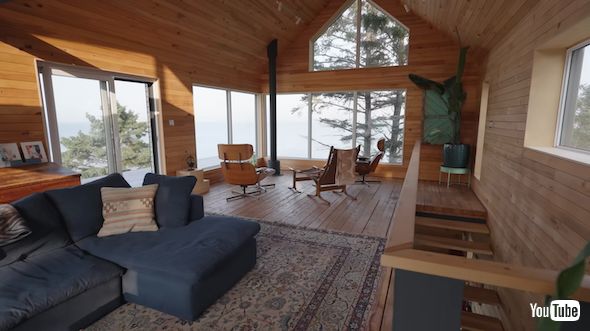 サーファーが建てた家