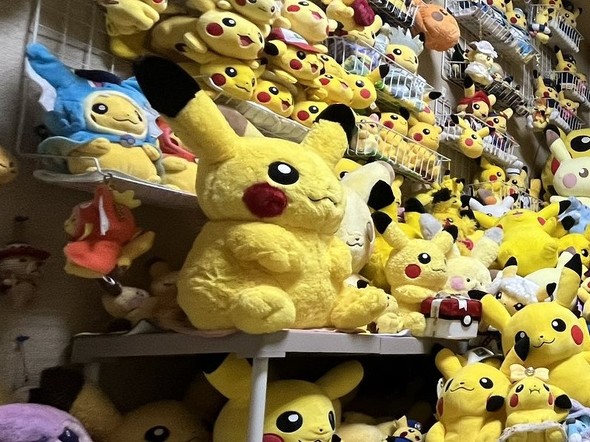 ピカチュウだらけのお部屋