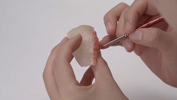 3Dペンと粘土でお寿司作ってみた04